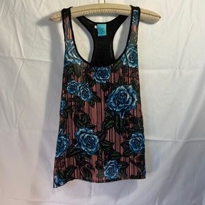 Floral tank top.